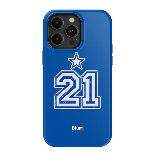 Blue All Star iPhone Case