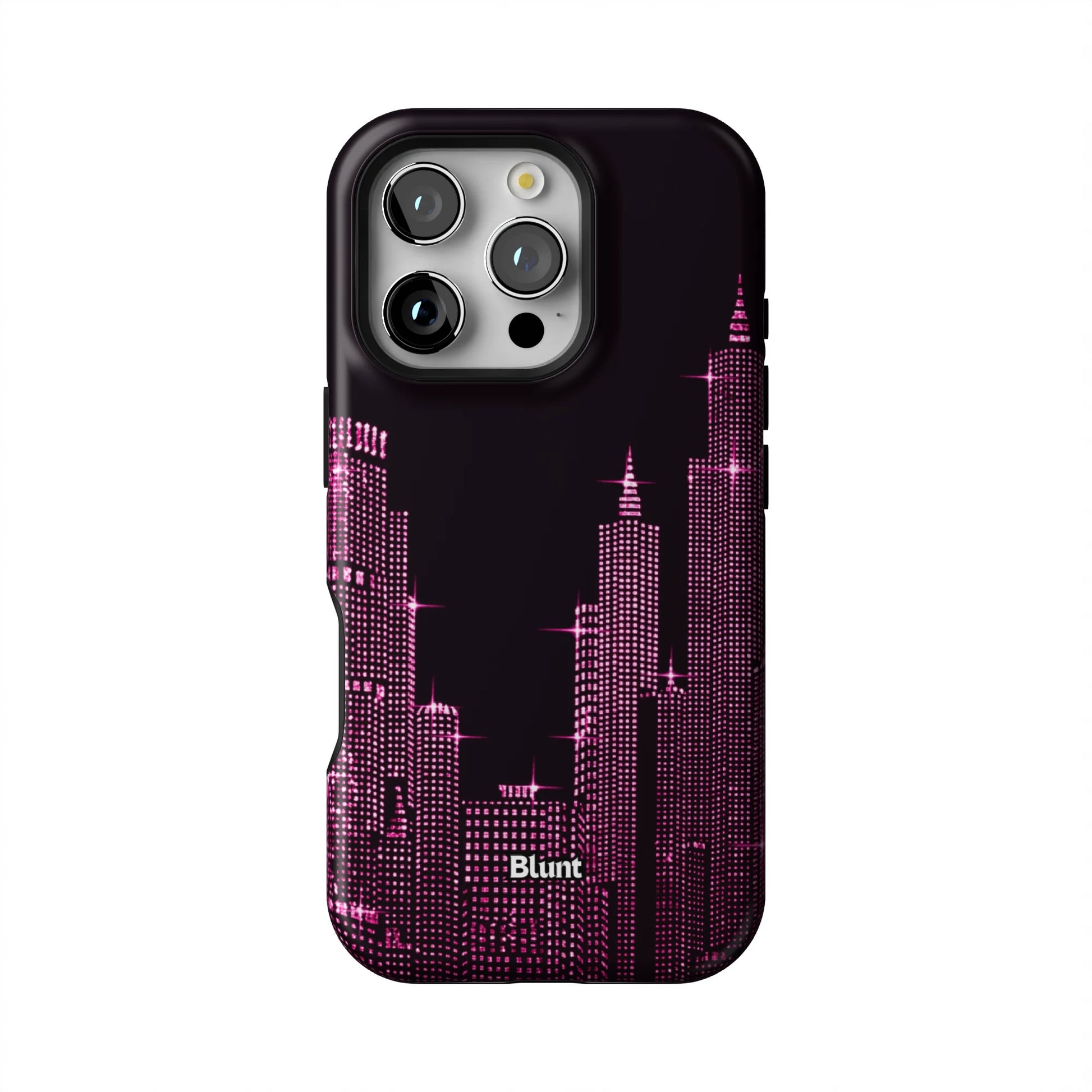 Pink-NYC--SKYELINE-iphone-case-iPhone 16 Pro-1