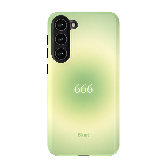 Orbit Green Samsung Case