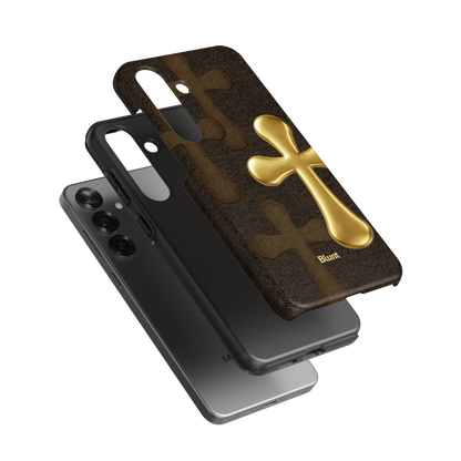 Gold-Patch-samsung-case-S25 Plus-3