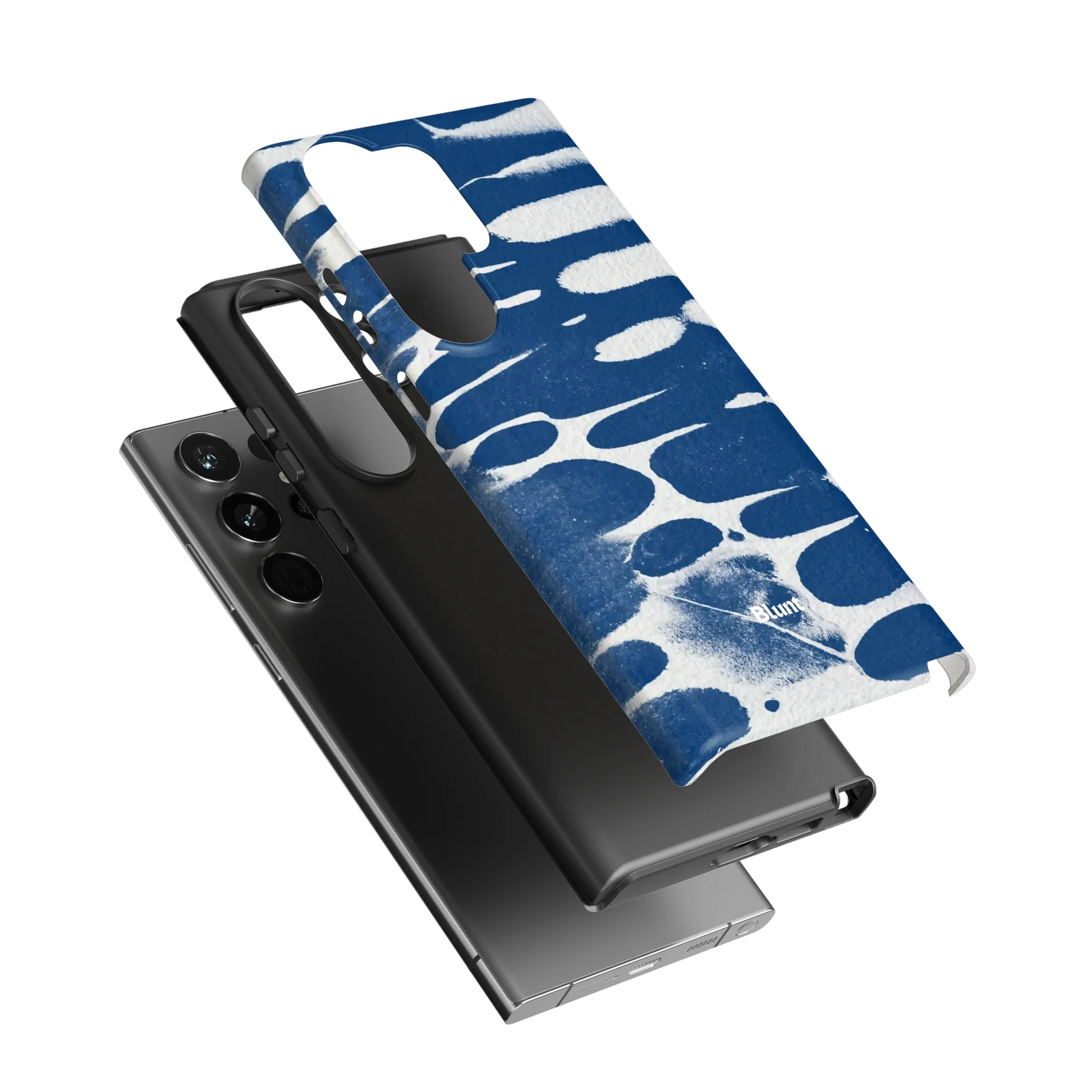Navy-Noir-Abstract-samsung-case-Galaxy S23 Ultra-3