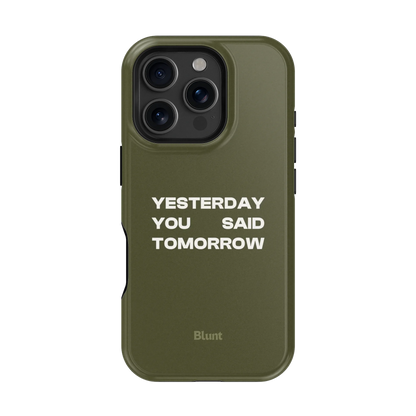 No Excuses iPhone Case