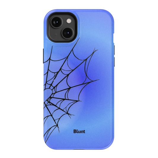 Blue Web iPhone Case