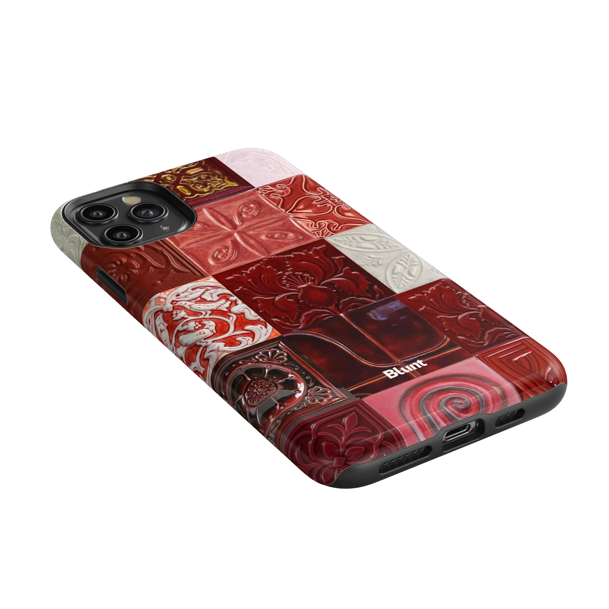 Checkered-Rouge-iphone-case-iPhone 11 Pro Max-2