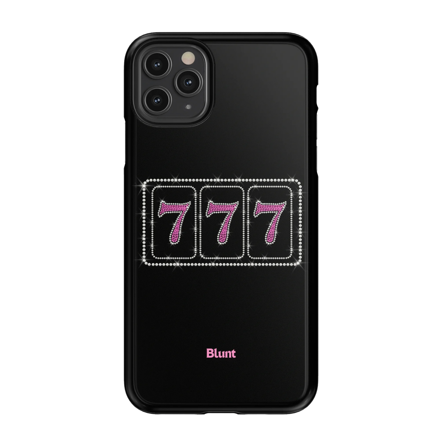 Pink Lucky 777 iPhone Case