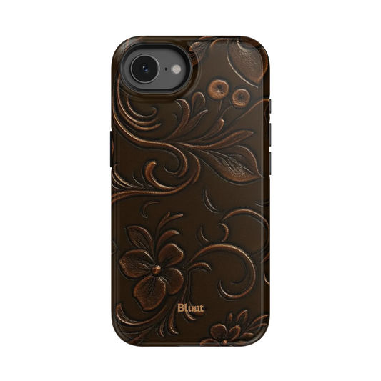 Tooled Leather iPhone Case