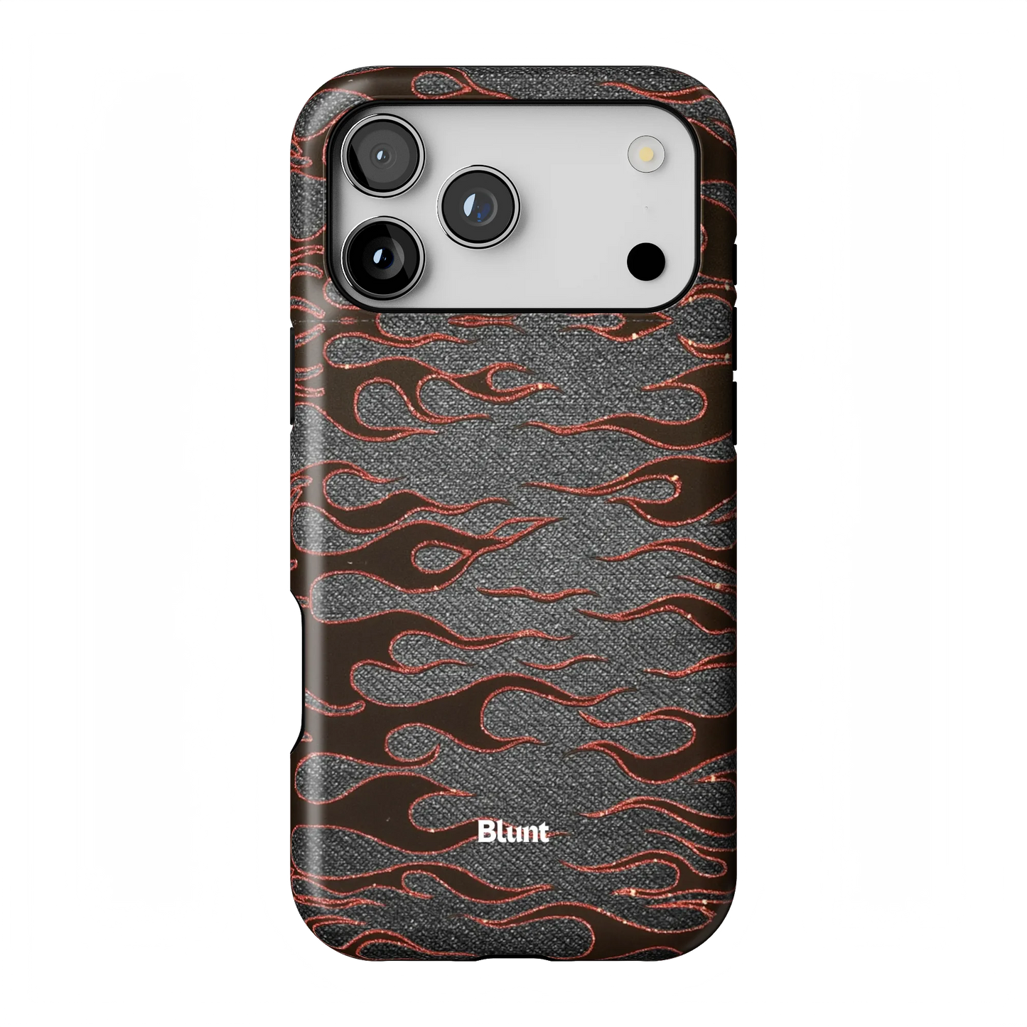 Steel Flame iPhone Case