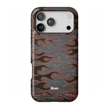 Steel Flame iPhone Case