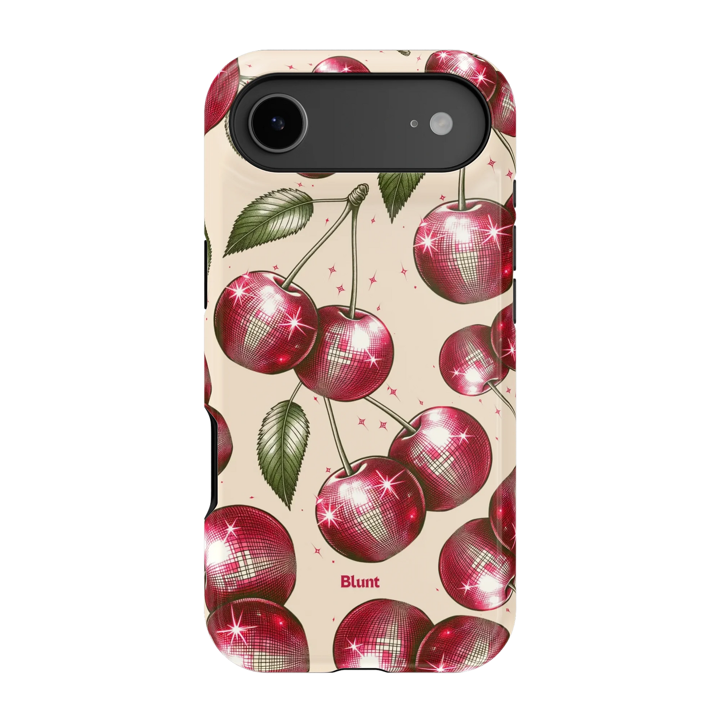 Cream Cherry Party iPhone Case