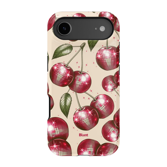 Cream Cherry Party iPhone Case