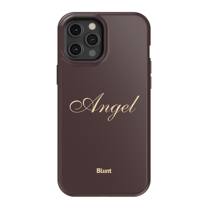 Brown Angel iPhone Case