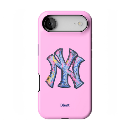 Blushed Denim iPhone Case