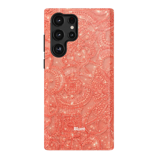 Coral-Glam-samsung-case-Galaxy S22 Ultra-1