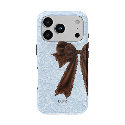 Bleu Bow iPhone Case