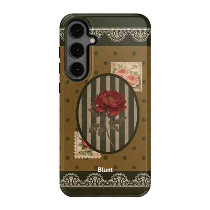 DOTTED-FLORA-samsung-case-S24 Plus-1