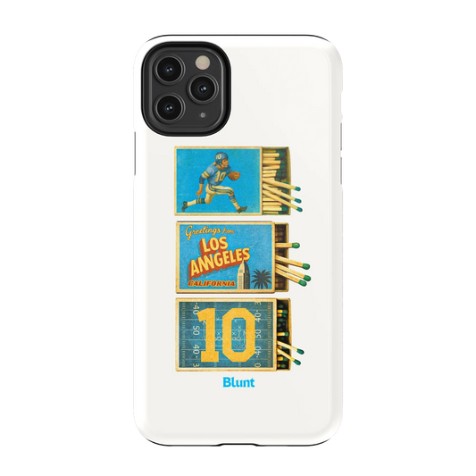 LA Coast Football iPhone Case