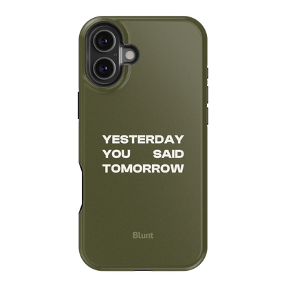 No Excuses iPhone Case