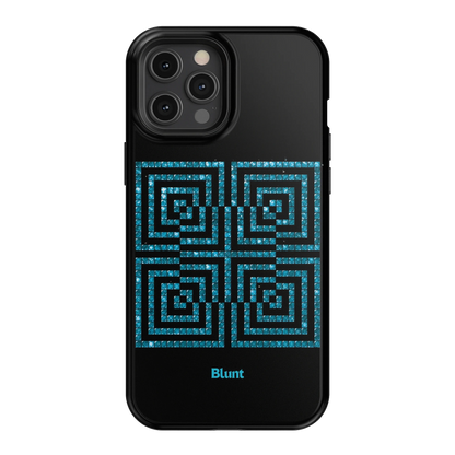 Grid iPhone Case