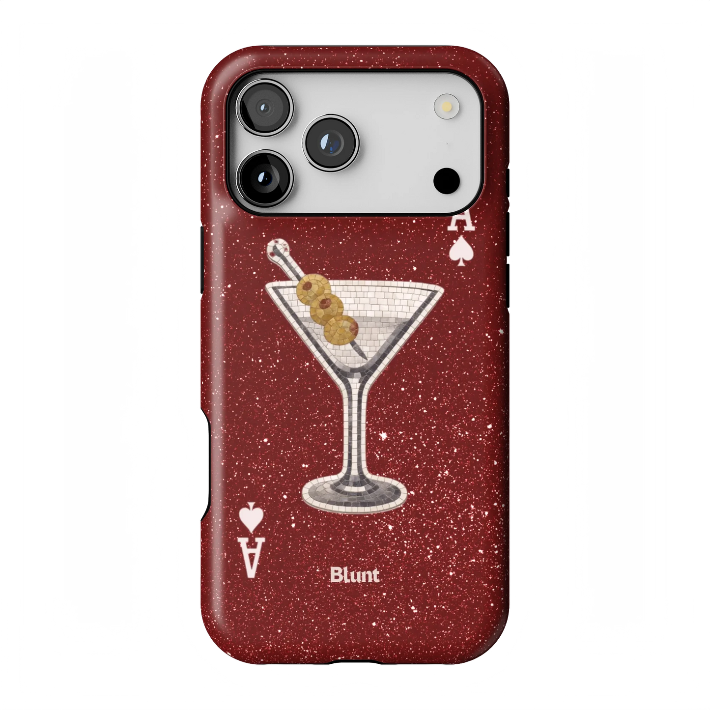 Red Dirty Martini iPhone Case