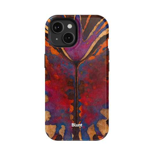 Molten Veins iPhone Case