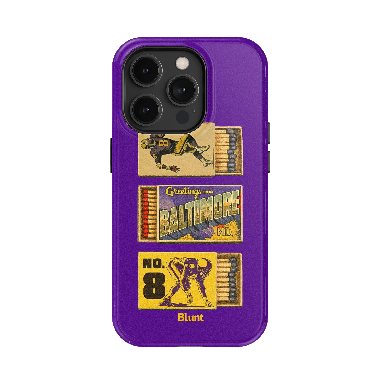 B'More Football iPhone Case