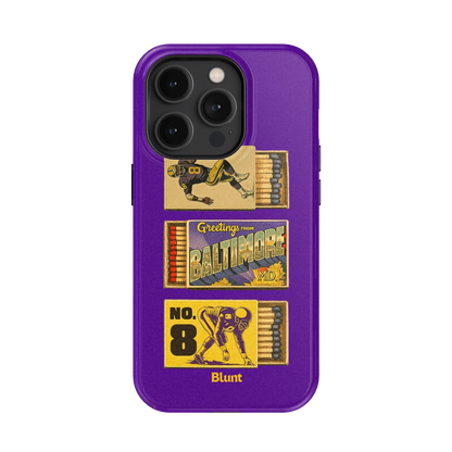 B'More Football iPhone Case