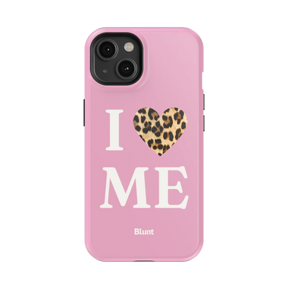 Pink I Love Me iPhone Case