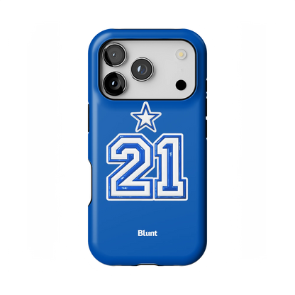 Blue All Star iPhone Case