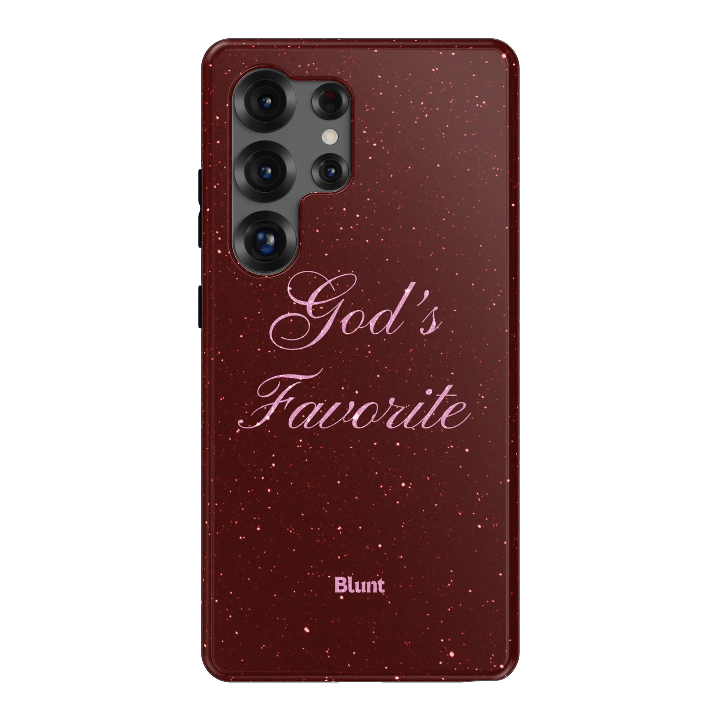Gods Favorite Burgundy Samsung Case