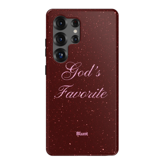 Gods Favorite Burgundy Samsung Case