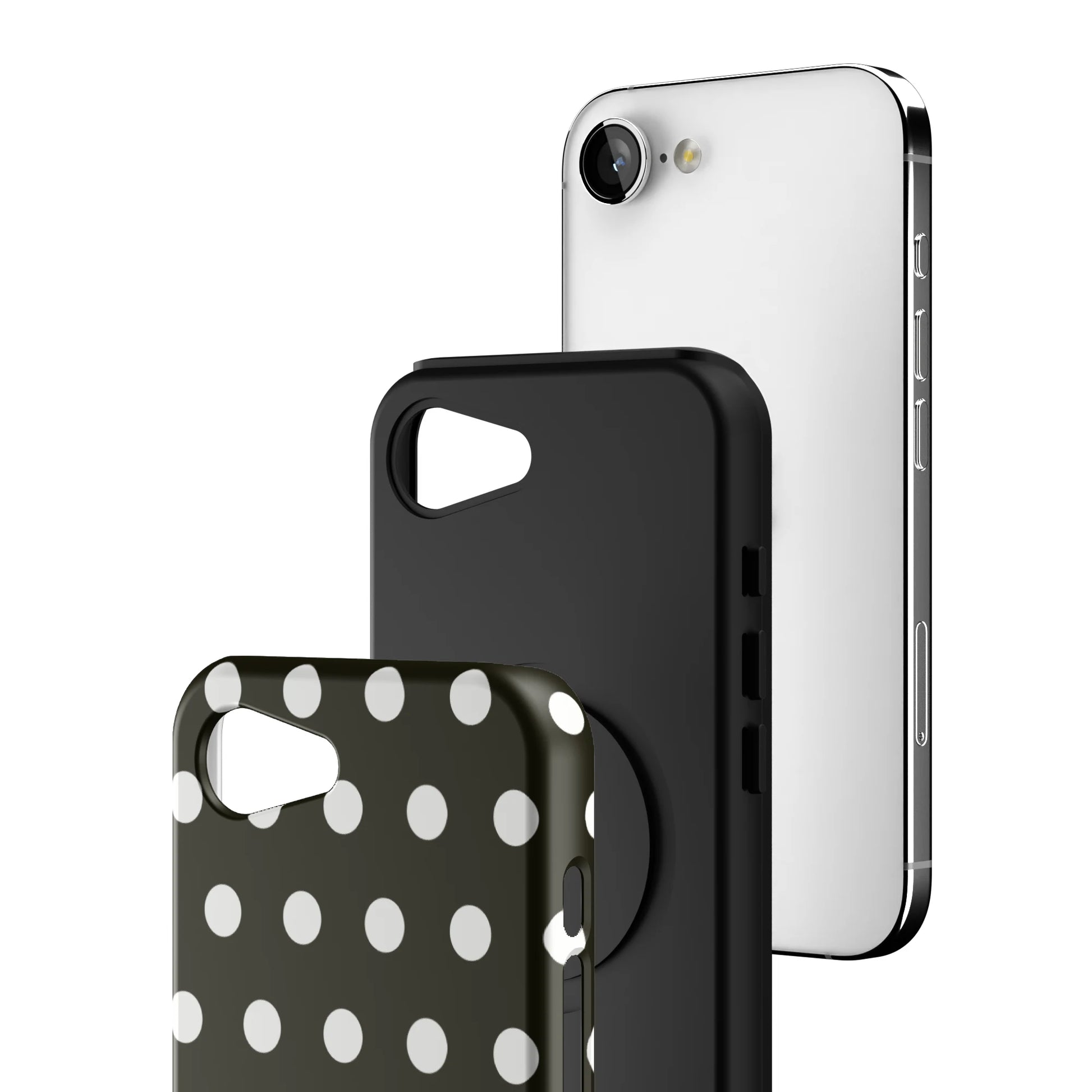 Noir-Polka-iphone-case-iPhone 17 E-3