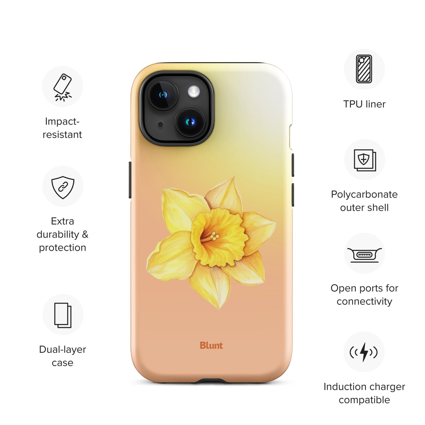 Daffodil iPhone Case - blunt cases