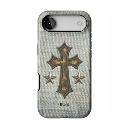 Denim Faith iPhone Case
