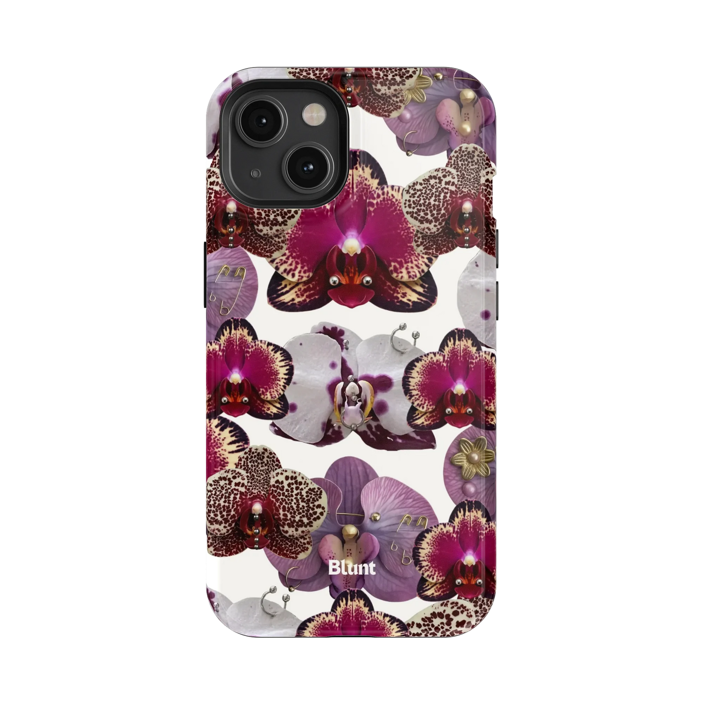 Botanical Orchid iPhone Case