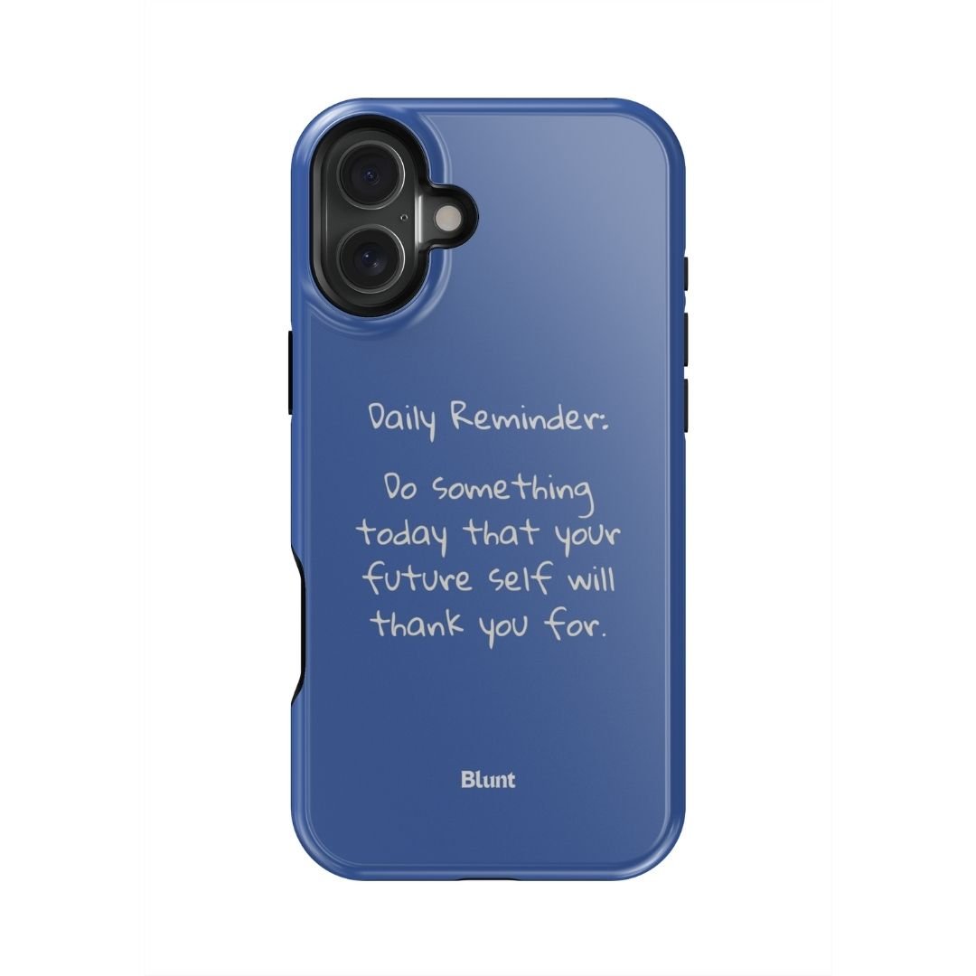 Daily Reminder iPhone Case - blunt cases