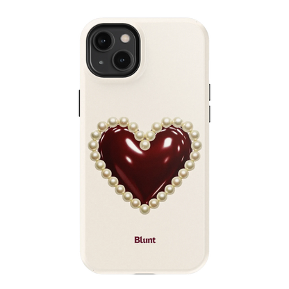 Maroon Muse iPhone Case