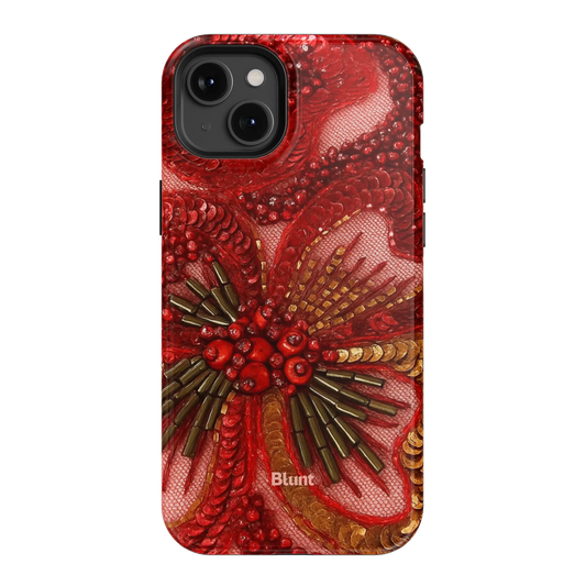 Crimson iPhone Case