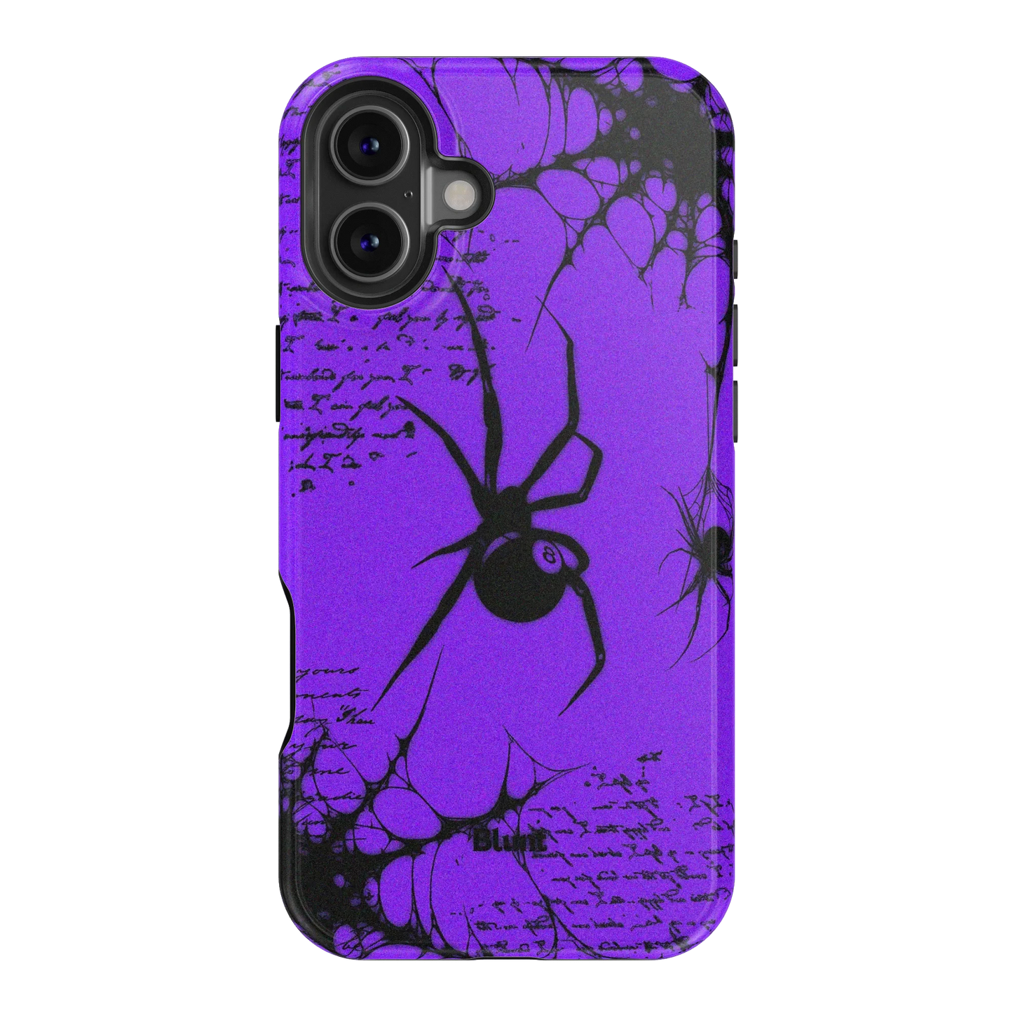 Violet Script iPhone Case