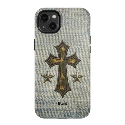 Denim Faith iPhone Case