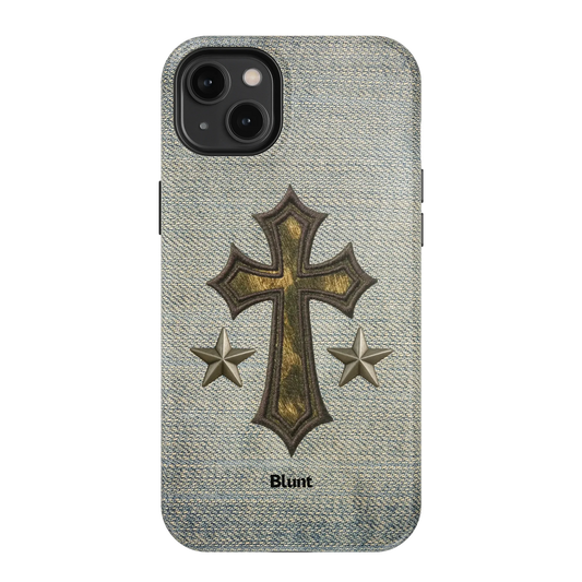 Denim Faith iPhone Case