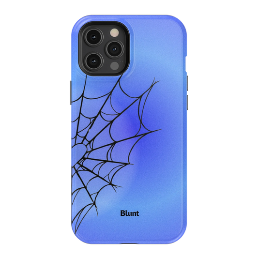 Blue Web iPhone Case
