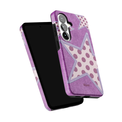 Lilac-Crush-Polka-Star-samsung-case-Galaxy S26-5