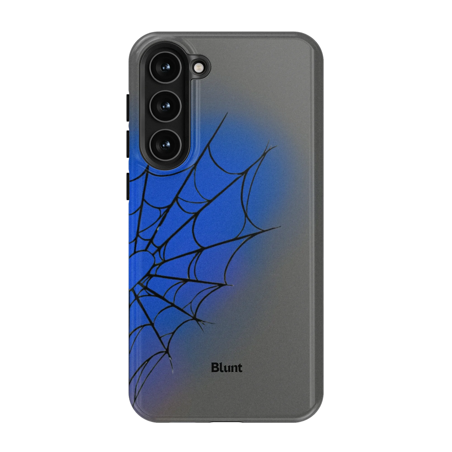 Grey Blue Web Samsung Case