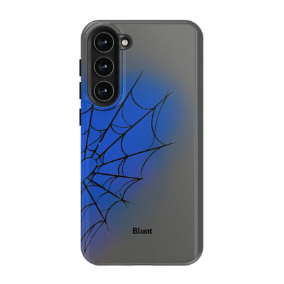 Grey Blue Web Samsung Case