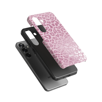 Vintage Rose Leopard Samsung Case