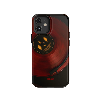 Crimson Echo iPhone Case