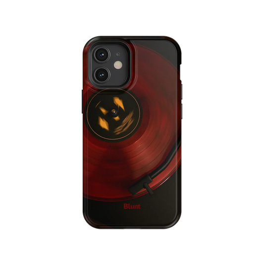 Crimson Echo iPhone Case