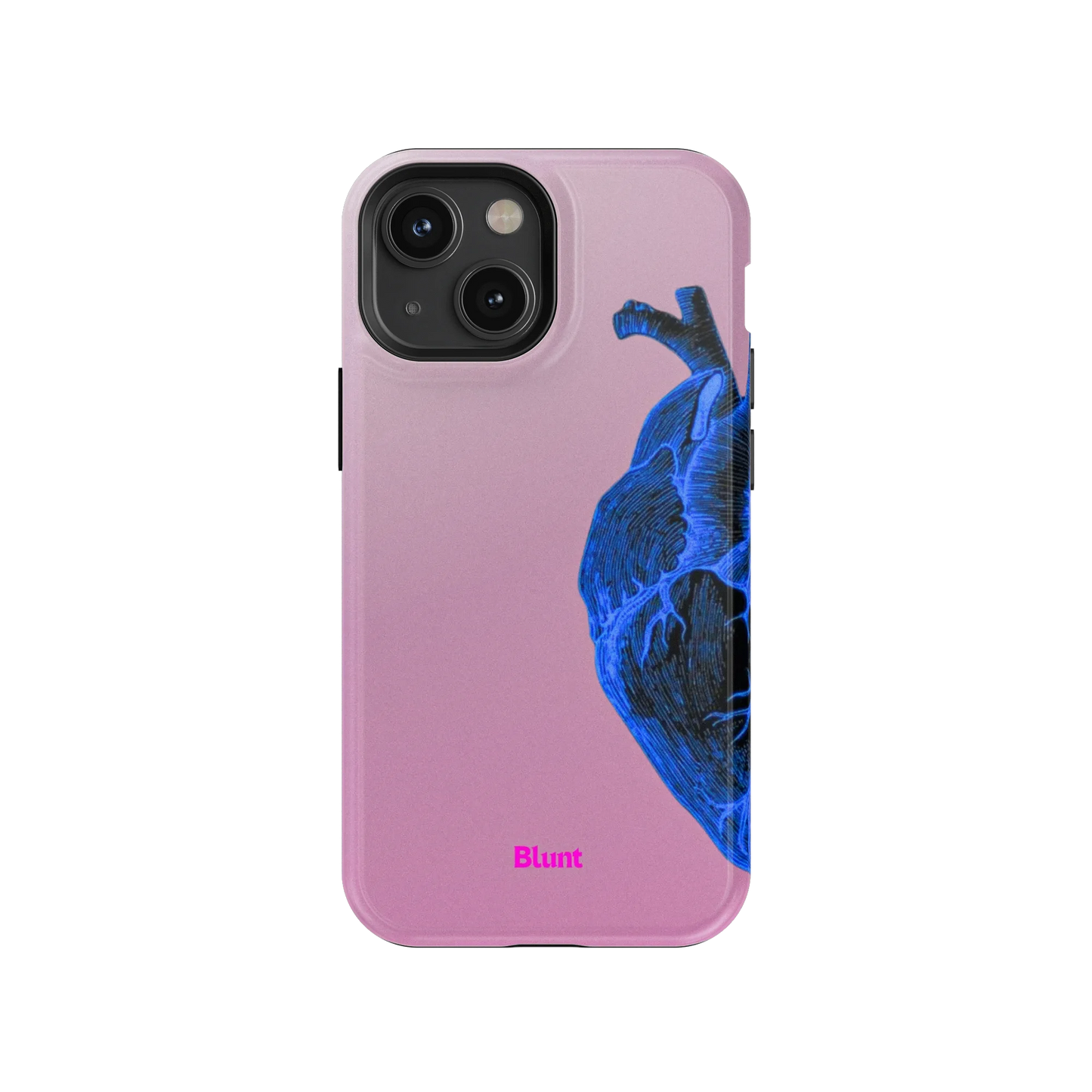 Anatomy Heart Blue iPhone Case