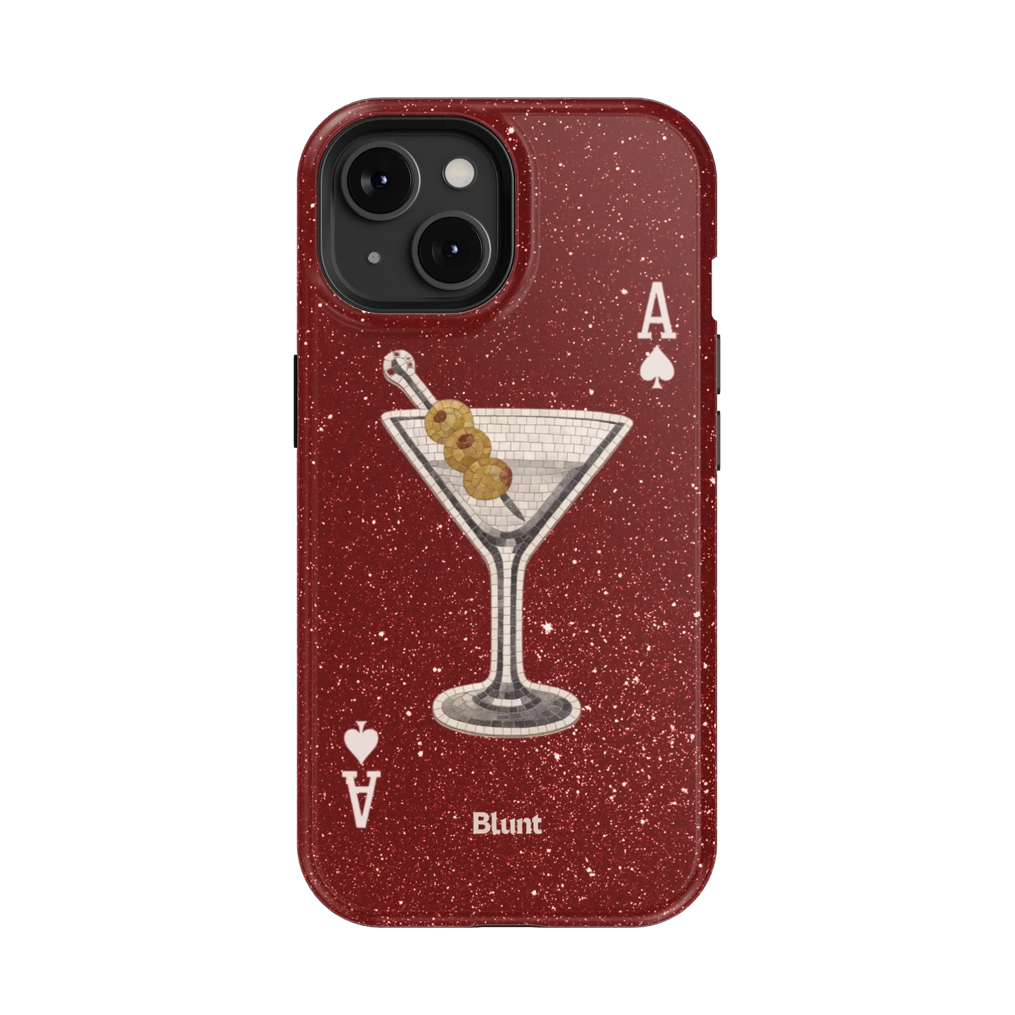 Red Dirty Martini iPhone Case