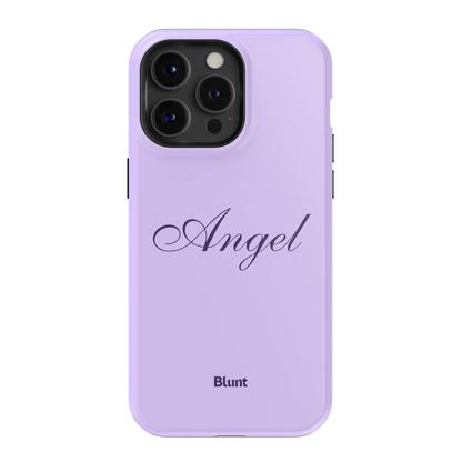 Purple Angel iPhone Case
